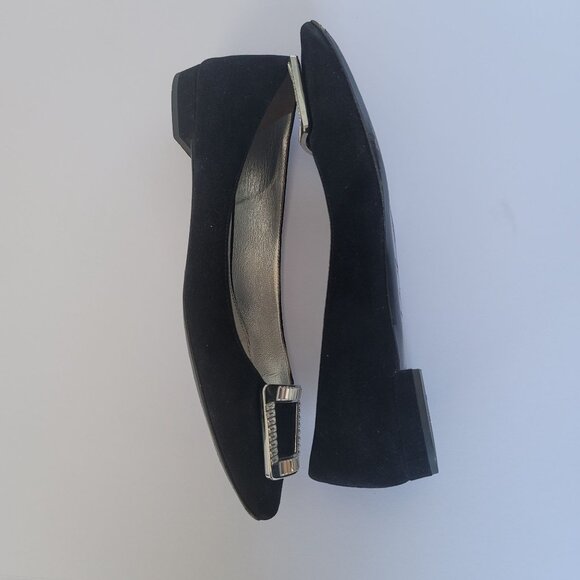 Prada Calzature Donna Suede Leather Ballet Flats. Size US8/EU 38 - Picture 3 of 8